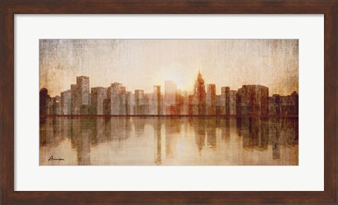 Framed Skyline Print