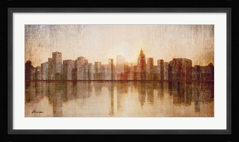 Framed Skyline Print