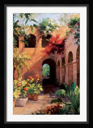 Framed Camino Hermoso II Print