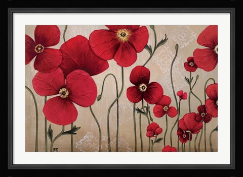 Framed Demioselles Prise Print