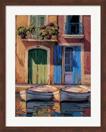 Framed Reflejos de Marsella II Print