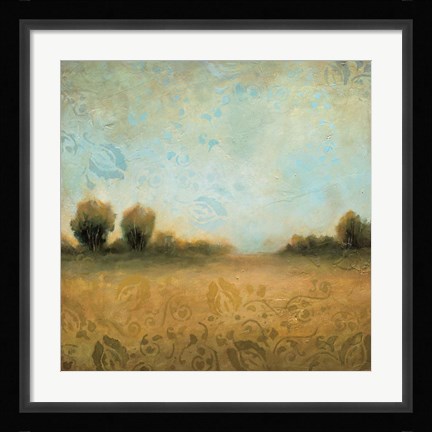Framed Summer Evening I Print