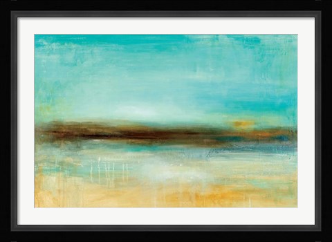 Framed Ana's Pier Print