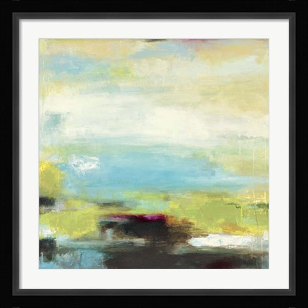 Framed Curragh Green Print