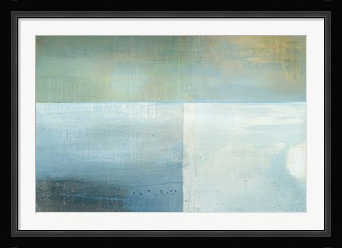 Framed Parceled Reflections Print