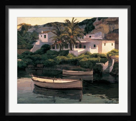 Framed Cala San Esteban Print