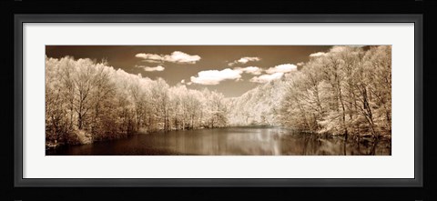 Framed Tranquil Journey Print