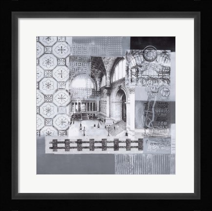 Framed Vintage New York II Print