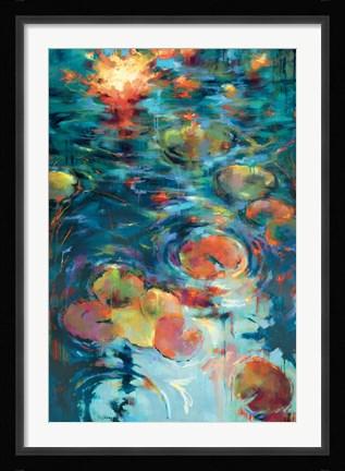 Framed Dancing on Water Print