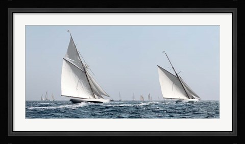 Framed Sailing South A Print