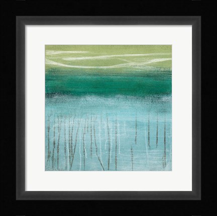 Framed Shoreline Memories I Print