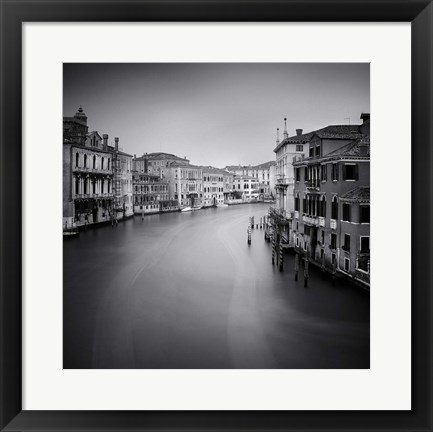 Framed Canal Grande II Print