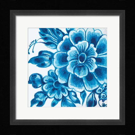 Framed Delft Design II Print