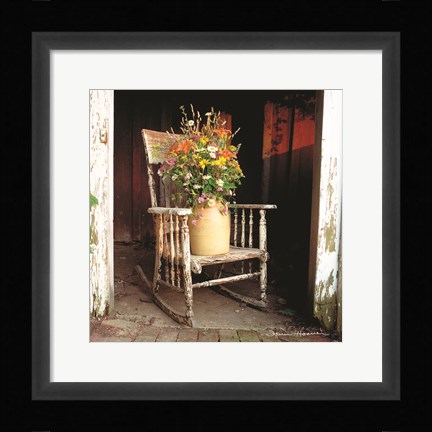 Framed Shabby Chic Print