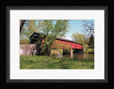 Framed Delville Bridge Print