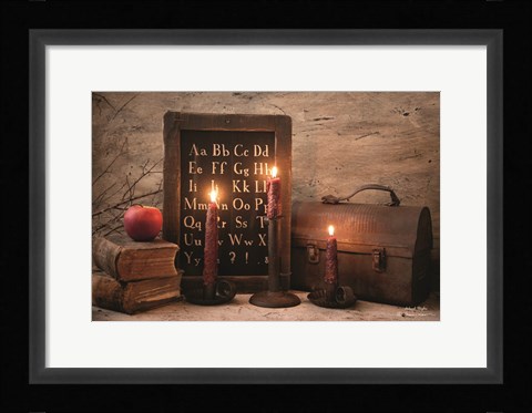 Framed School Nights Print