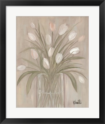 Framed Tulip Bouquet Print