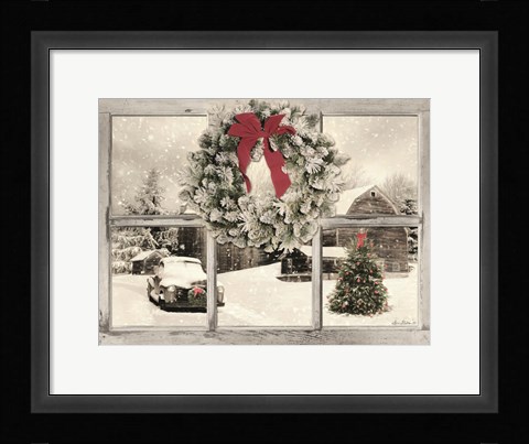 Framed It's Cold Outside Print