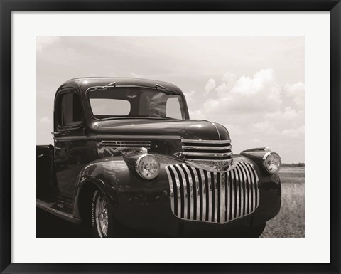 Framed Restored Chevy Truck Print