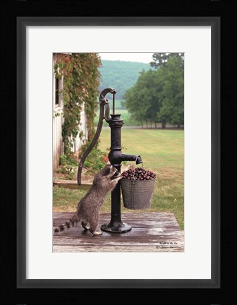 Framed Caught in the Act Print