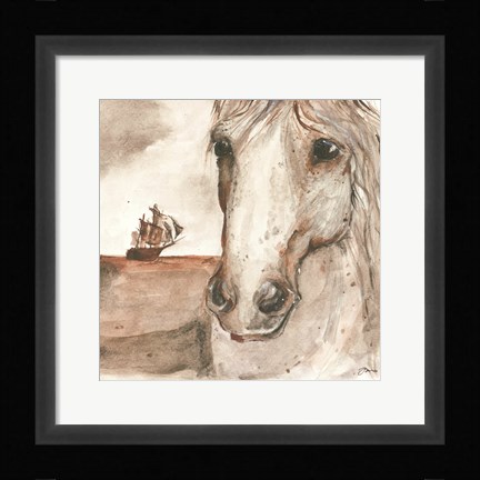 Framed Early Settler Print