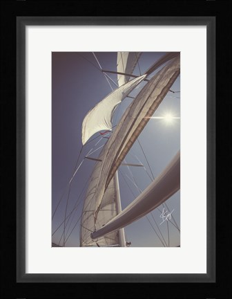 Framed Clear Sailing Print