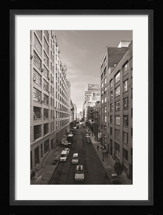 Framed Dueling Cabs Print
