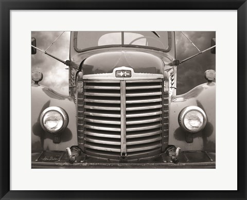 Framed International Truck Print