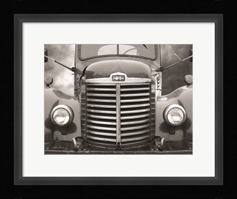 Framed International Truck Print