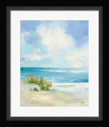 Framed Wind and Waves II Print