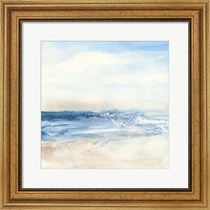 Framed Surf and Sand Print