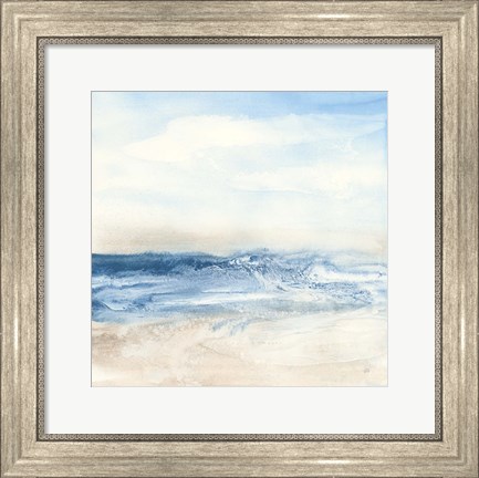 Framed Surf and Sand Print
