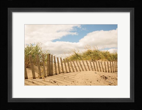 Framed Beach Dunes I Print