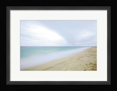 Framed Early Morning Beach Print