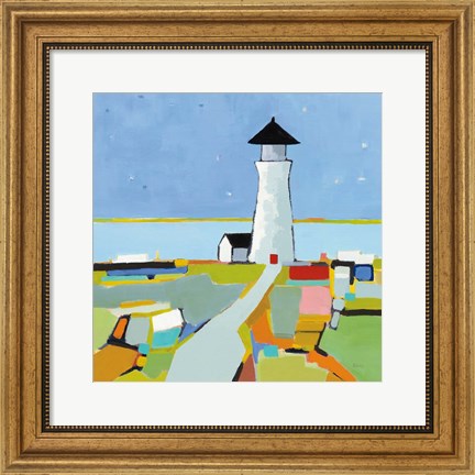 Framed To the Lighthouse Print