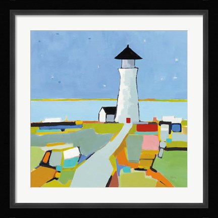 Framed To the Lighthouse Print