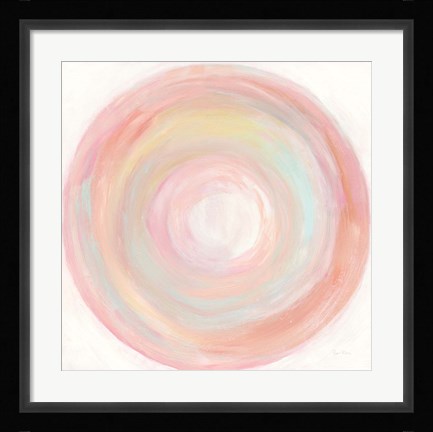 Framed Tropical Swirl II Print