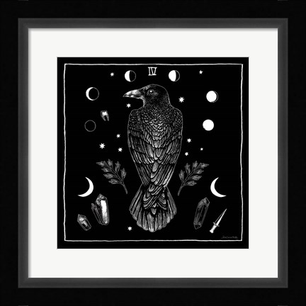 Framed All Hallows Eve IV Sq no Words Print