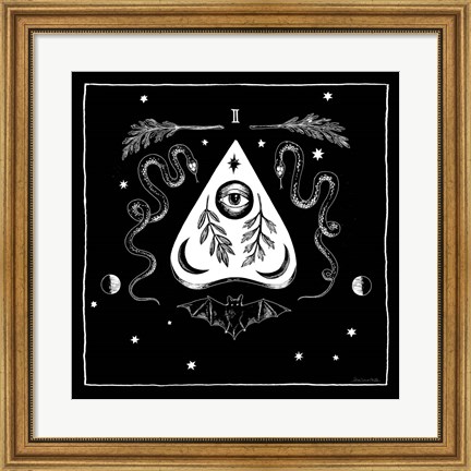 Framed All Hallows Eve II Sq no Words Print