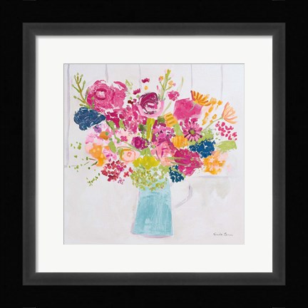 Framed Bouquet for You Bright v2 Print