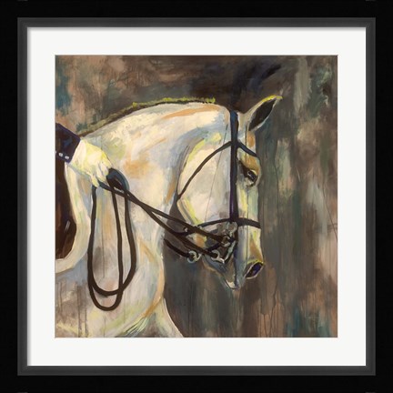Framed Dressage v2 Print