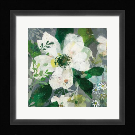 Framed Anemone and Friends III Print