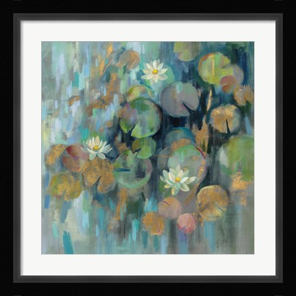 Framed Magic Lily Pond Print