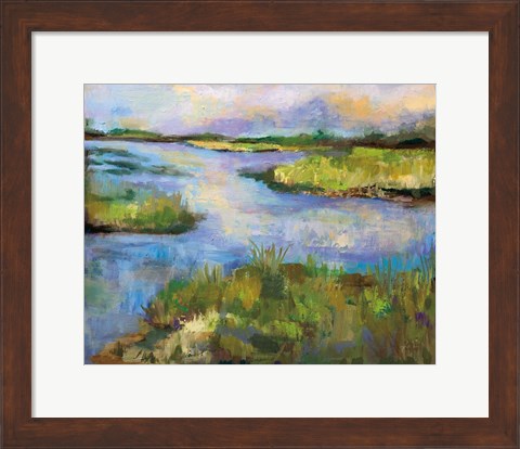Framed Connecticut Marsh Print