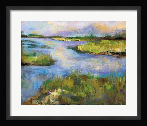 Framed Connecticut Marsh Print