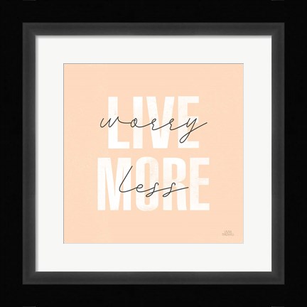 Framed Morning Affirmations II Print