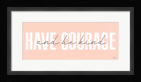 Framed Morning Affirmations I Panel Print