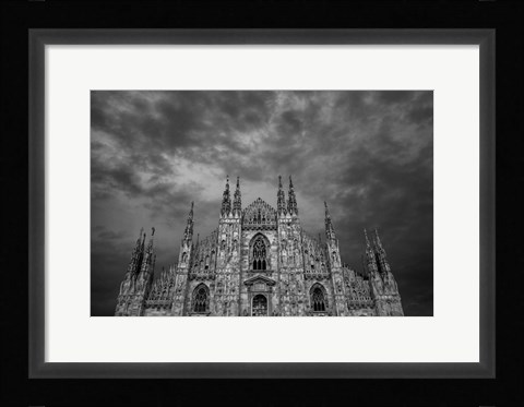 Framed Duomo di Milano Print