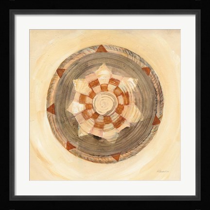 Framed Woven Beauty IV Print