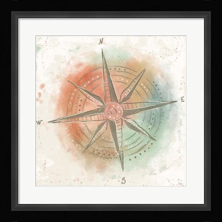 Framed Explore the World II Print